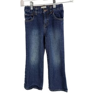 BOYS SIZE 5T BOOTCUT JEANS BY CHILDRENS PLACE
